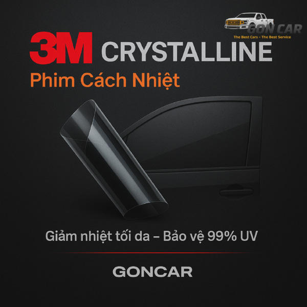 Phim cách nhiệt 3M Crystalline